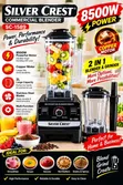 Silver Crest SC-1589 8500W Commercial Blender - 2