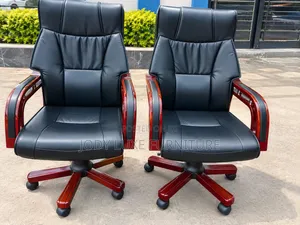 Kiti cha Ofisi Nyeusi cha Ergonomic