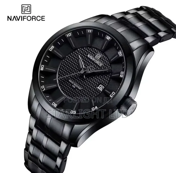 Naviforce NF8032 Waterproof Analog Watch with Calendar - 1