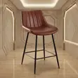 Brand New Leather Home Counter Barstools - 2