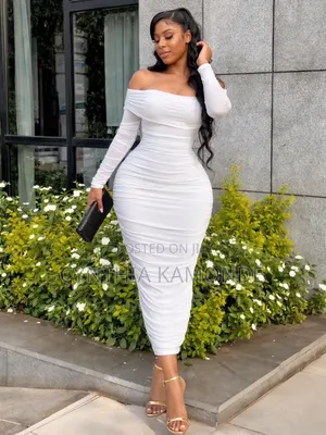 Off-Shoulder Maxi Dress