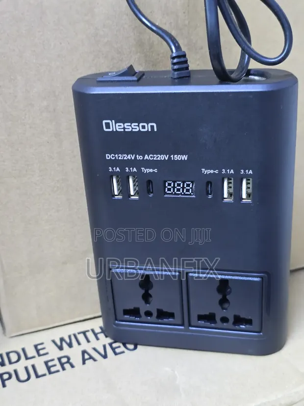 Olesson 150W Car Power Inverter/Charger - 1