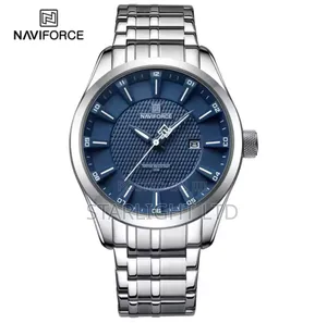 Naviforce NF8032 Stainless Steel Watch with Auto Date