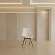 Viti vya Meza ya Kula vya Mtindo wa Eames Nyeupe (Seti ya 4) - 5