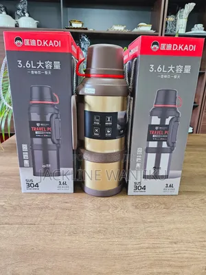 D.KADI 3.6L Travel Vacuum Flask