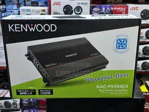 Kenwood KAC-PS904EX 1200W 4-Channel Amplifier Cooling Fan