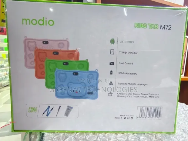 Modio M7 256GB Pink Mpya Kid Tablet - 1