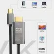 Kebo ya USB-C kwenda HDMI 4K@60Hz - 1