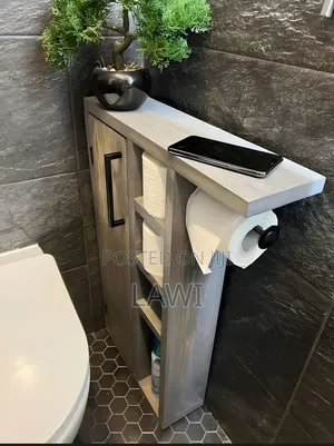 Wooden Toilet Paper Rack