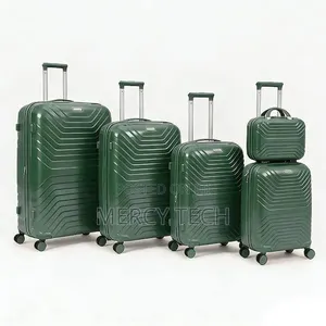 Luxurious 2-in-1 Rubber Suitcase Set