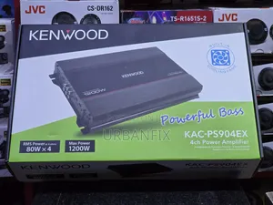 Kenwood KAC-PS904EX 1200W 4-Channel Amplifier