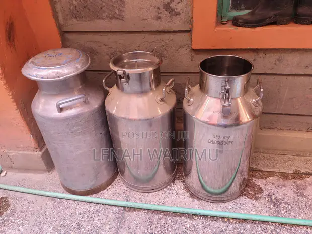 Stainless Steel Milk Cans (50L) - 1