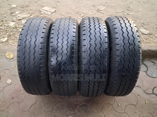 Set of 4 Used CEAT 195R15 Tyres - 1
