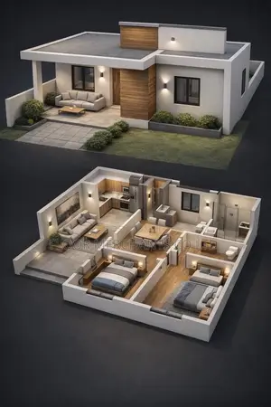 Michoro ya Usanifu na Muundo kwa Mabungalow