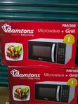 Ramtons 23L Microwave yenye Grill (RM589, Silver) - 1