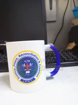 Mug za Matangazo na Qisher Graphics