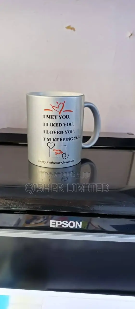 Silver Printed Mugs - 1