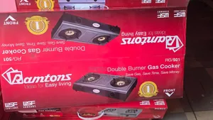 Ramtons RG/501 Jiko la Gesi la Vichomeo 2 (Teflon)