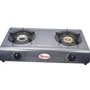 Ramtons RG/514 2-Burner Gas Cooker (Stainless Steel)