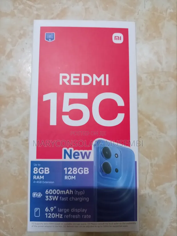 Xiaomi Redmi 15C 4G 128GB Bluu - 1