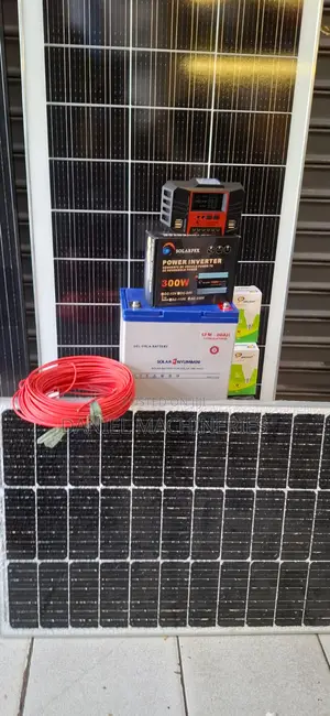 120W Solar Light System Kit