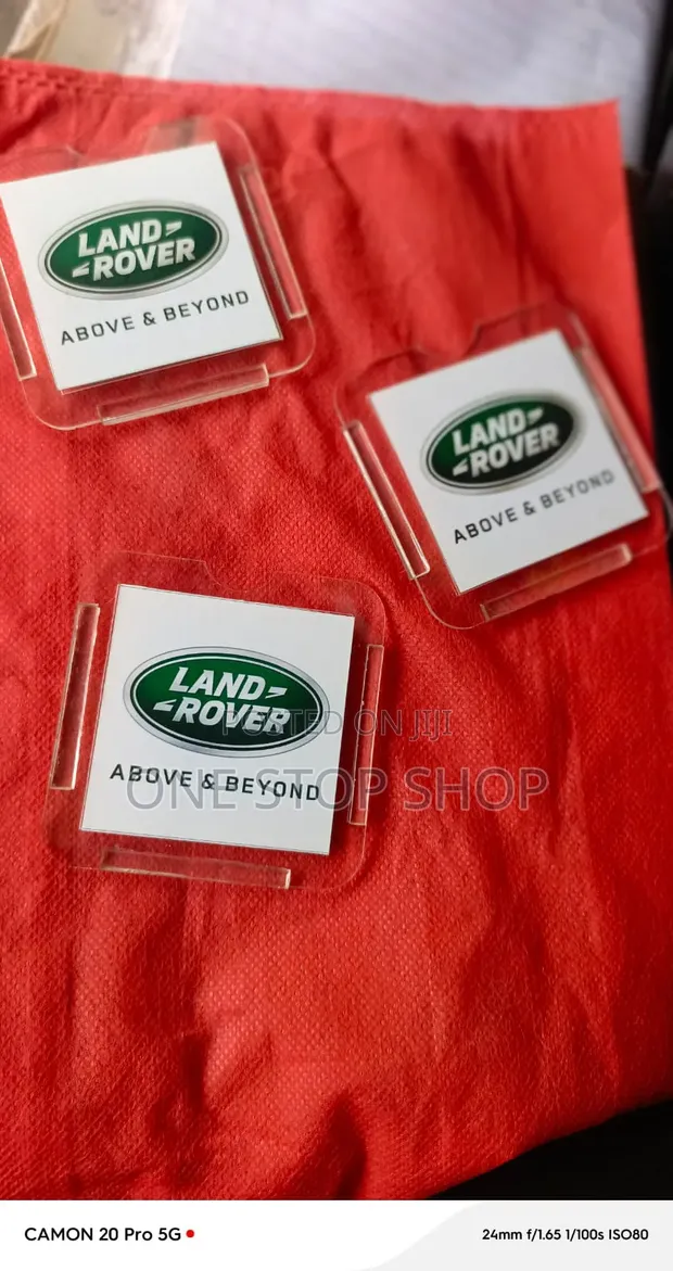 Land Rover Branded Acrylic Car Insurance Sticker Holder - 1