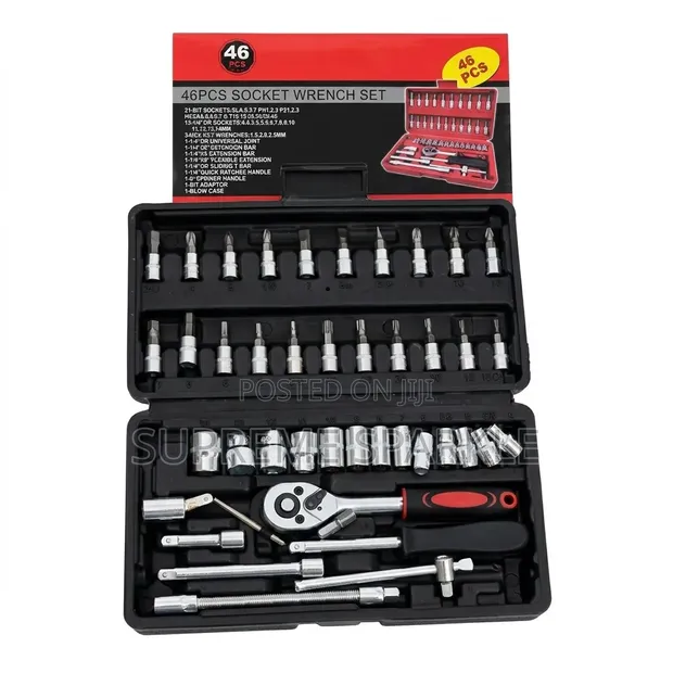 46 Piece Socket Wrench Set - 1