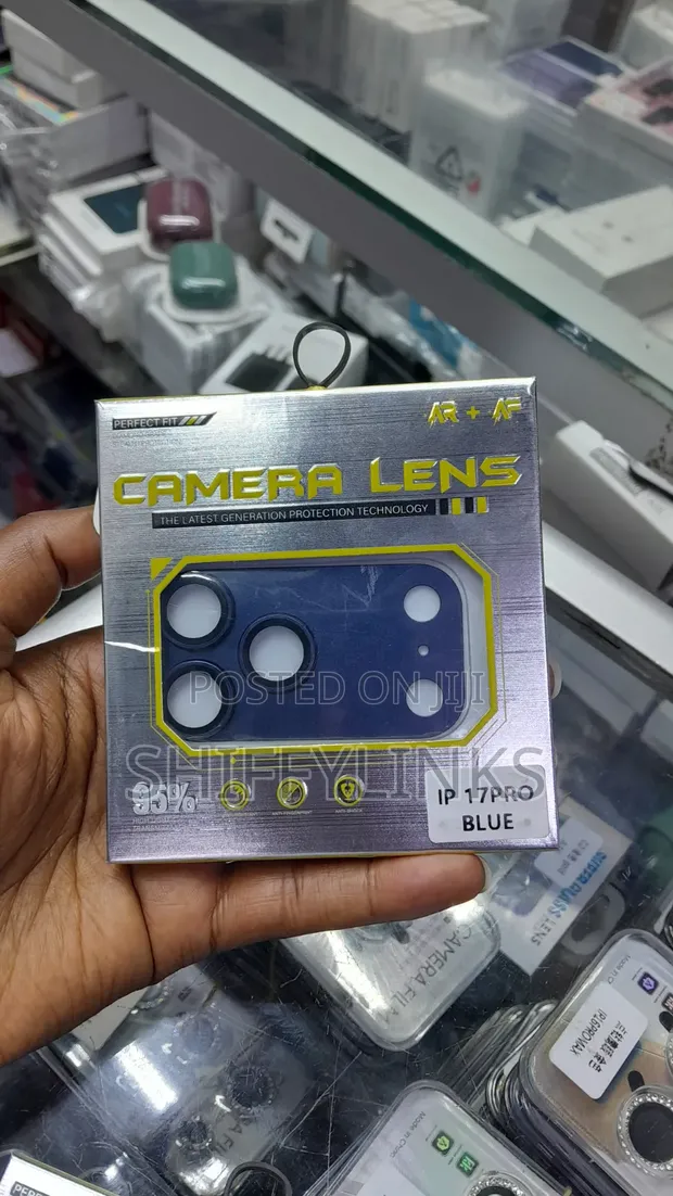 Brand New Black Camera Lens Protector for iPhone 17 Pro - 1