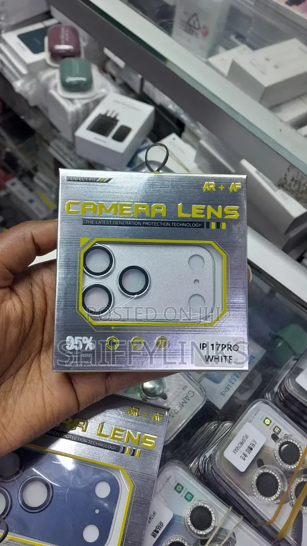 Kifuniko cha Lensi ya Kamera Isiyo na Viputo kwa iPhone 17 Pro - 1