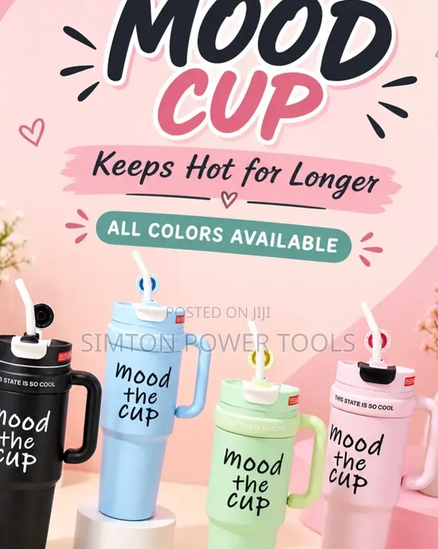 "Mood the Cup" Insulated Travel Tumblers - 1