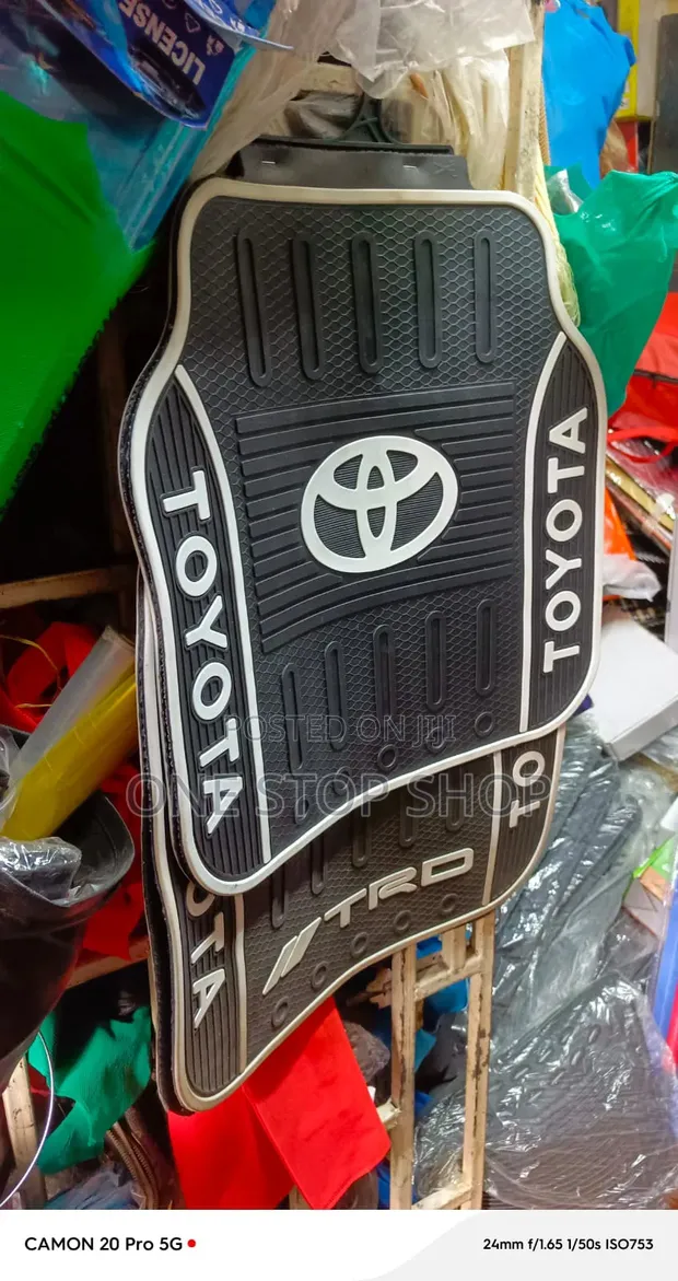 Toyota TRD Rubber Floor Mats Set (Brand New) - 1