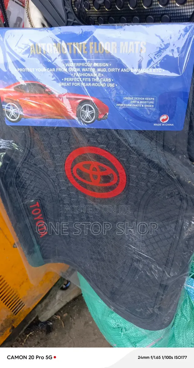 Mat Roli za Sakafu za TRD za Toyota kwa Mwaka Mzima - 1
