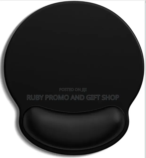 Silicone Mouse Pad with Wrist Rest Support - 1