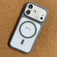 iPhone 17 Side Silicon Matte Finish Back Cover na MagSafe - 2