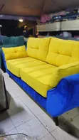 Mastered Yellow Butterfly Sofa - 3