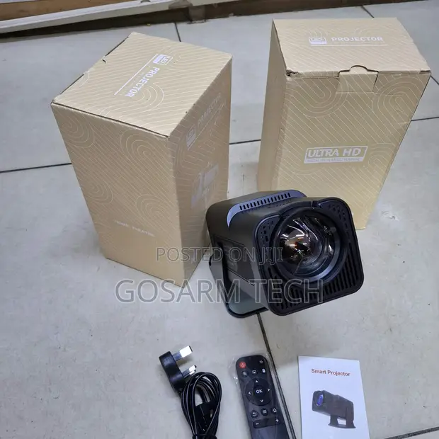 HY320 Mini Projector Mpya - WiFi, Full HD 1080p - 1