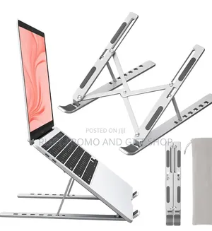 Portable Adjustable Metallic Laptop Stand