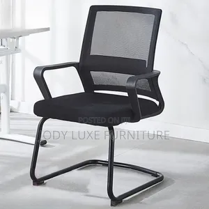 Kiti cha Ofisi Nyeusi cha Ergonomic