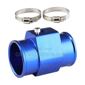 HKS Style Blue Anodized Aluminum Water Temp Joint Adapter