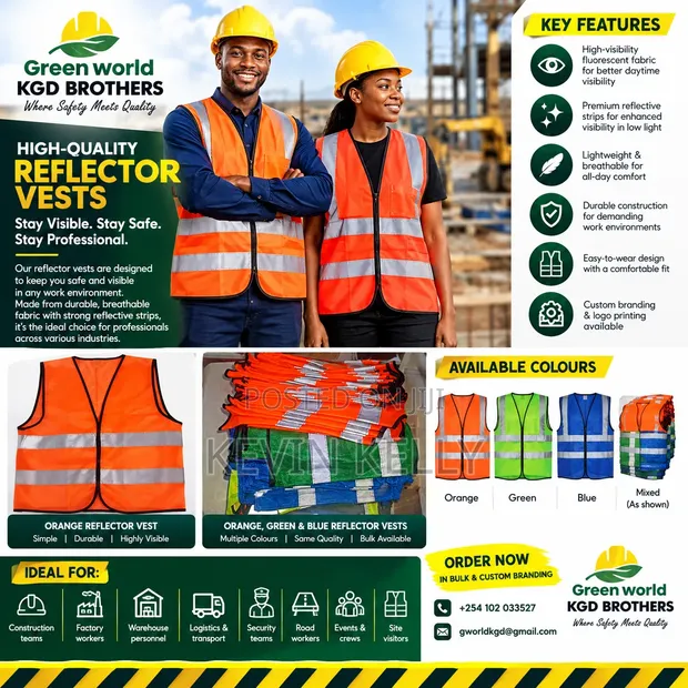 High-Visibility Reflector Vest - 1