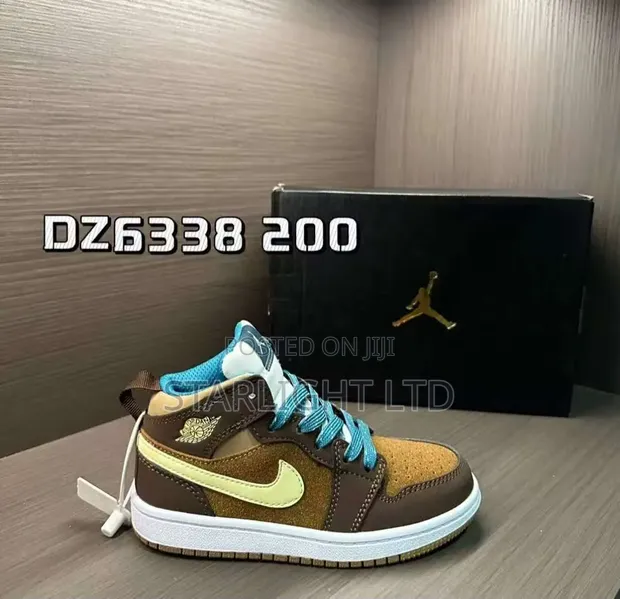 Kids Jordan 1 Cacao Wow (Sizes 22-37) - 1