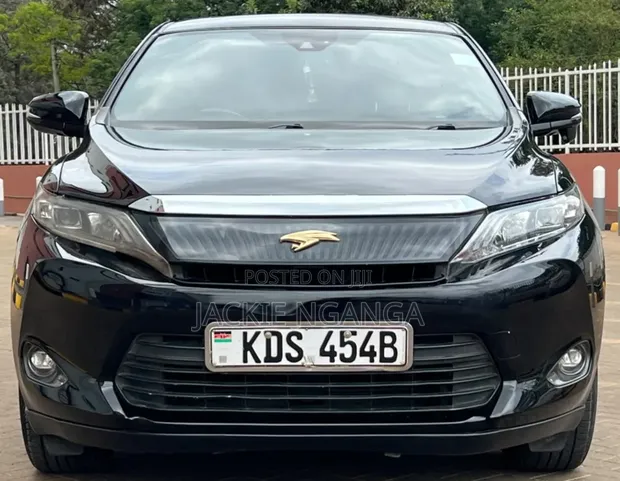 Toyota Harrier 2017 Nyeusi - 1