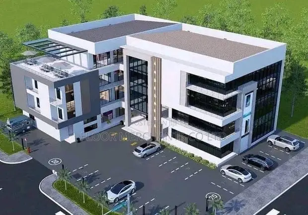 Hotel Exterior Rendering & Architectural Drawings - 1