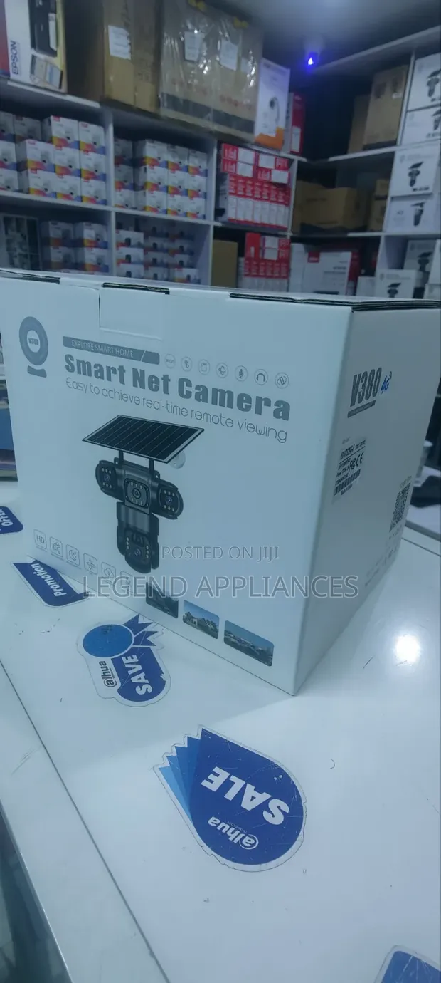 Solar 4G Triple Lens PTZ Camera with Remote Control - 1