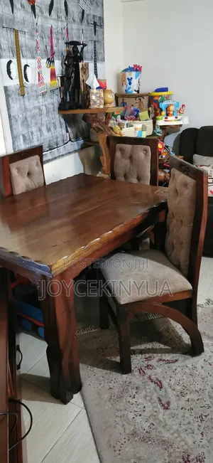 4 Seater Mahogany Dining Table