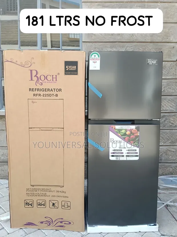 Roch 181L Double Door No Frost Friji - 1