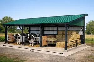 Modern Cattle Shed Architectural & Structural Drawings