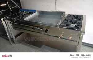HotelMaster Royal Combi Series - 2-Burner + Deep Fryer & Griddle