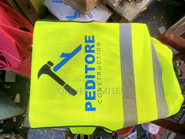 Branded Reflective Vests for Visibility - 1