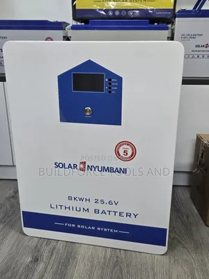 Solar Nyumbani 8kWh 25.6V Lithium Battery